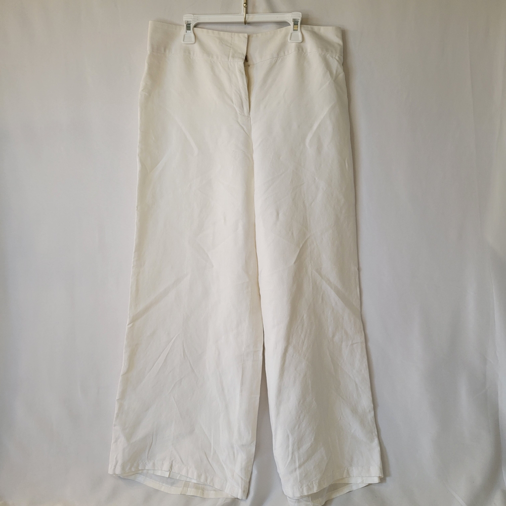 LOFT Elegant White Trousers